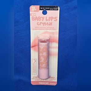 HTF Maybelline Baby Lips Crystal Twinkling Taupe 155 Moisturizing Lip Balm Tint